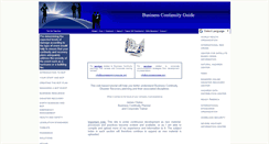 Desktop Screenshot of businesscontinuityguide.com